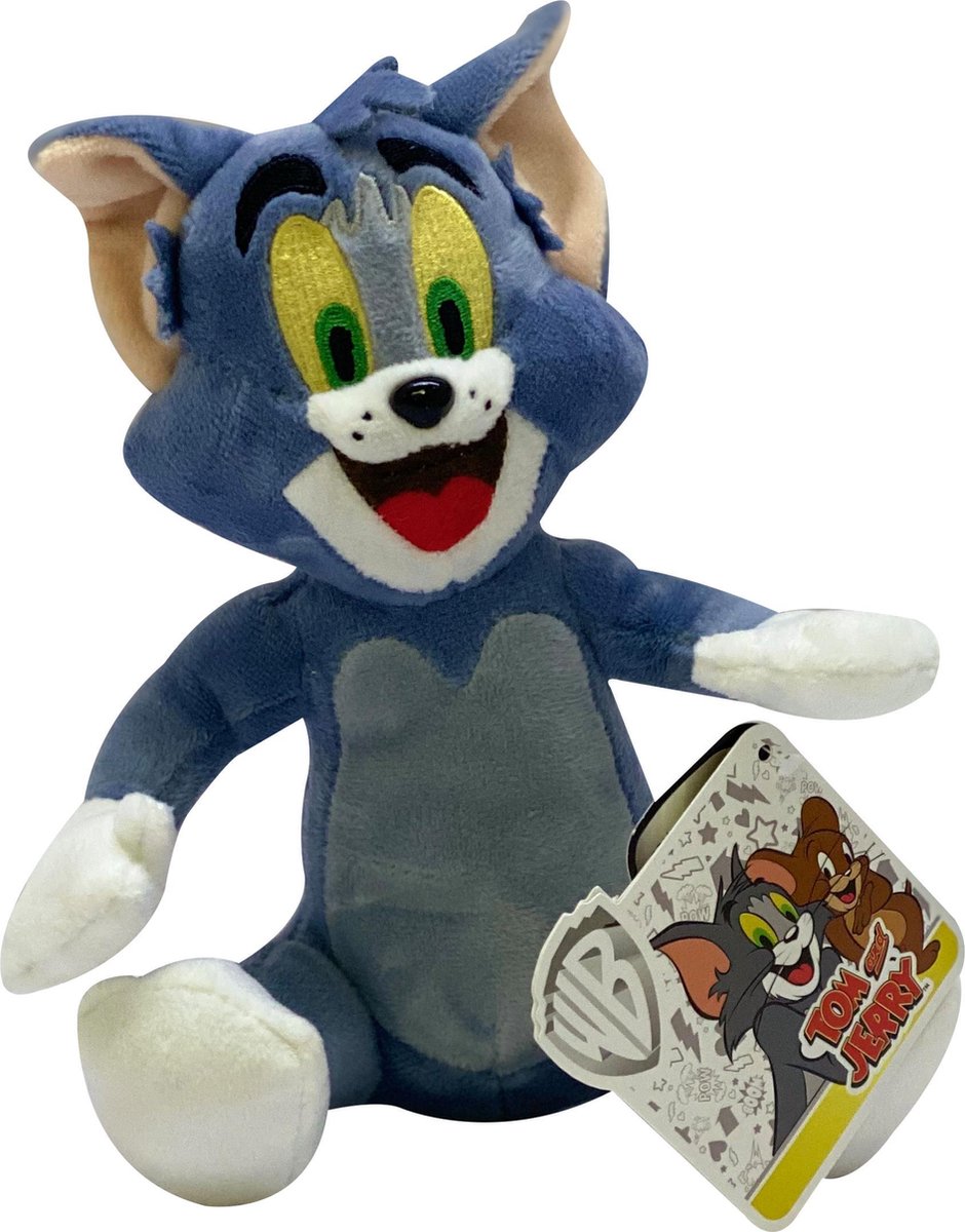 Tom knuffel 20cm | Tom en Jerry knuffel | ORIGINEEL | GIFT quality | Tom and Jerry plush toy | Tom and Jerry Movie 2021 |